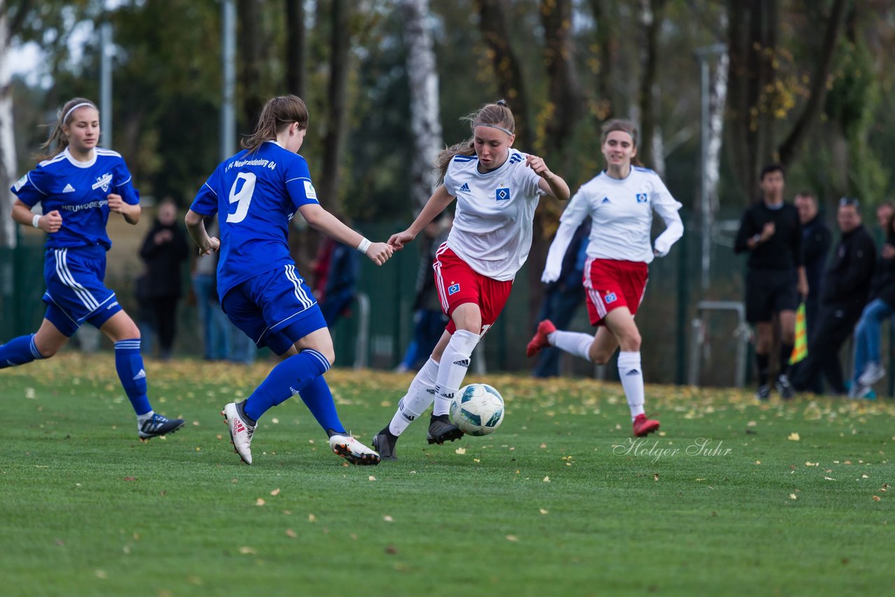 Bild 199 - B-Juniorinnen Hamburger SV - FC Neubrandenburg 04 : Ergebnis: 3:1